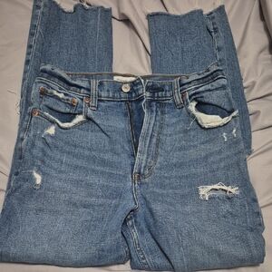 Abercrombie & Fitch Denim Ultra High Rise Jeans